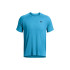Camiseta de Fitness Under Armour Tech Textured SS Hombre Azul