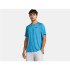 Camiseta de Fitness Under Armour Tech Textured SS Hombre Azul