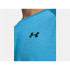 Camiseta de Fitness Under Armour Tech Textured SS Hombre Azul