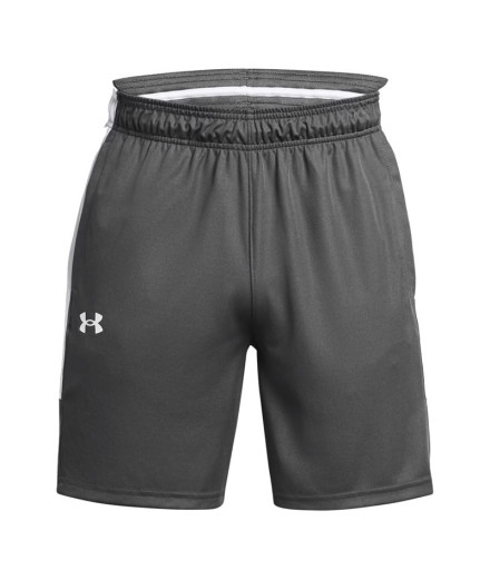 Pantalones de Baloncesto Under Armour Baseline Hombre Gris