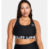 Sujetador Deportivo Under Armour HG Authentics Mid Branded Mujer Negro