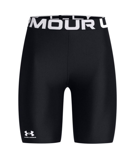 Mallas de Fitness Under Armour HG Authentics 8in Mujer Negro