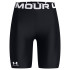 Mallas de Fitness Under Armour HG Authentics 8in Mujer Negro