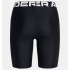 Mallas de Fitness Under Armour HG Authentics 8in Mujer Negro