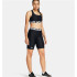 Mallas de Fitness Under Armour HG Authentics 8in Mujer Negro