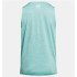 Camiseta de Fitness Under Armour Tech Twist Mujer Verde