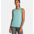 Camiseta de Fitness Under Armour Tech Twist Mujer Verde