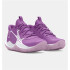 Zapatillas de Baloncesto Under Armour GS JET '23 Infantil Morado