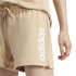 Pantalón adidas Linear Ft Short Mujer Beige