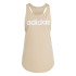 Top adidas Linear Tk Mujer Beige
