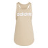 Top adidas Linear Tk Mujer Beige