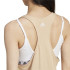 Top adidas Linear Tk Mujer Beige