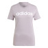 Camiseta adidas Linear Mujer Lila