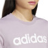 Camiseta adidas Linear Mujer Lila