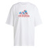 Camiseta adidas Flower Badge of Sports Gt Mujer Blanco