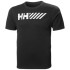 Camiseta de Fitness Helly Hansen Lifa Tech Graphic Hombre Negro