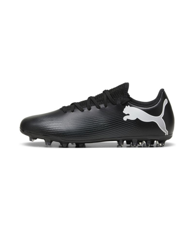Bota de fútbol Puma Future 7 Match MG Negro/Blanco