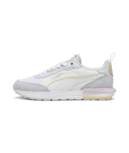 Zapatillas Puma R22 White Warm Blanco Mujer