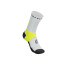 Calcetines de Trail Compressport Ultra V2.0 Blanco/Negro/Amarillo