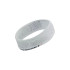 Cinta de pelo de Running Compressport Thin On/Off Blanco/Negro