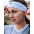 Cinta de pelo de Running Compressport Thin On/Off Blanco/Negro