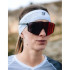 Cinta de pelo de Running Compressport Thin On/Off Blanco/Negro