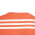 Camiseta adidas Future Icons 3 Bandas Infantil Rojo