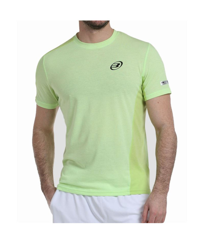 Camiseta Bullpadel Afila Hombre Amarillo