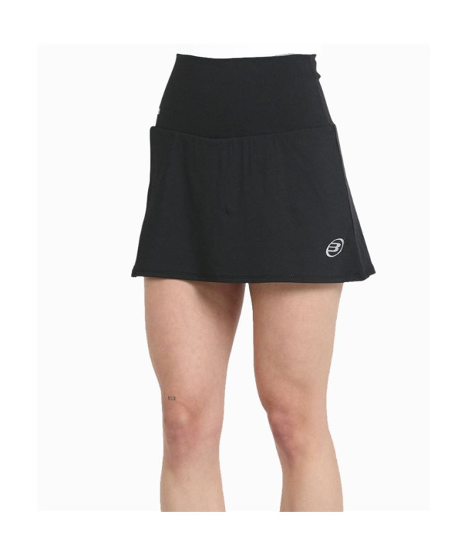 Falda Bullpadel Bogas Mujer Negro