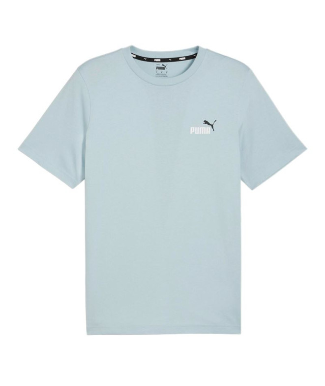 Camiseta Puma Essentials+ 2 Col Small Turquesa...
