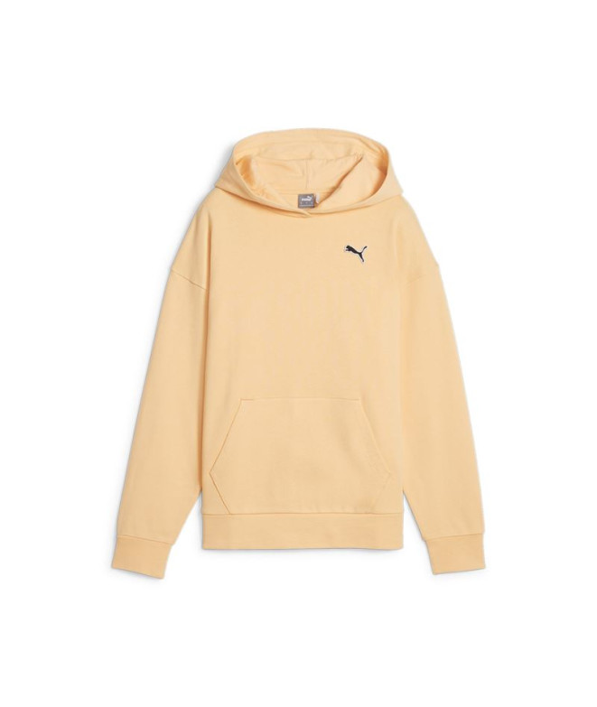 Sudadera Puma Better Essentials Hoodie Mujer Coral