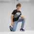 Camiseta Puma Power Graphic Negro Infantil