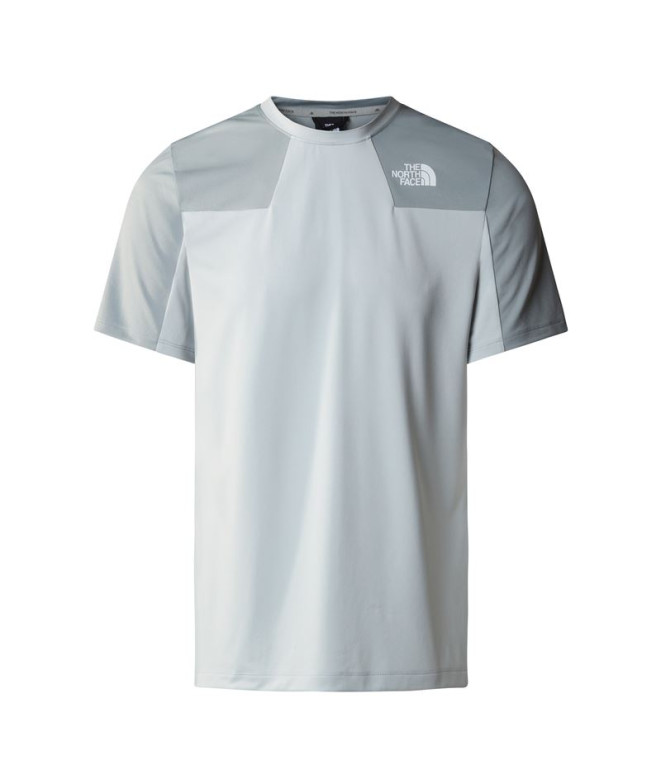 Camiseta The North Face Ma S/S Hombre Gris Claro