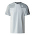 Camiseta The North Face Ma S/S Hombre Gris Claro