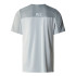 Camiseta The North Face Ma S/S Hombre Gris Claro