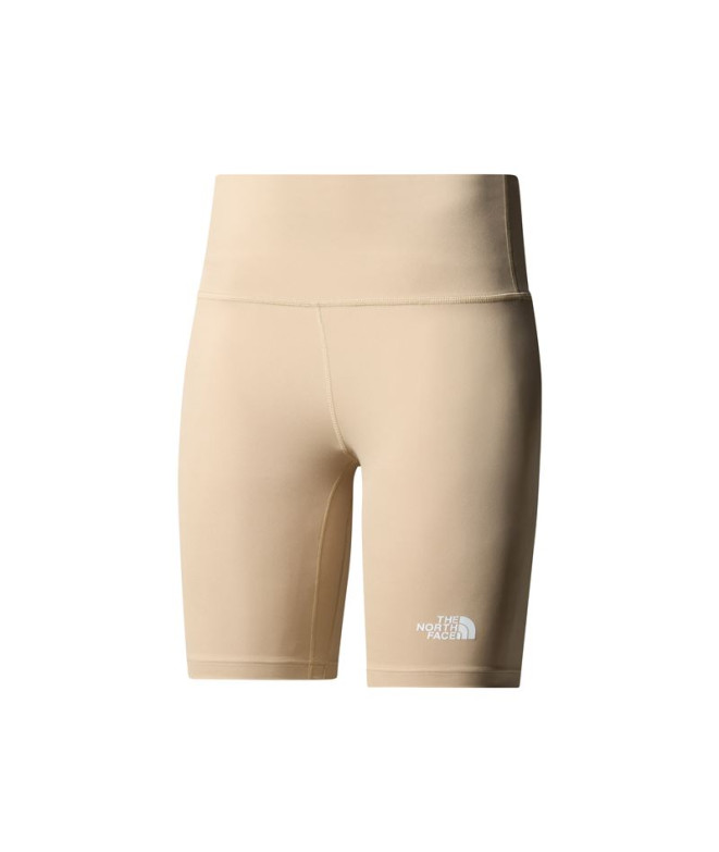 Mallas The North Face Flex 8In Mujer Beige