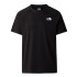 Camiseta de Montaña The North Face S/S North Faces Hombre Negro