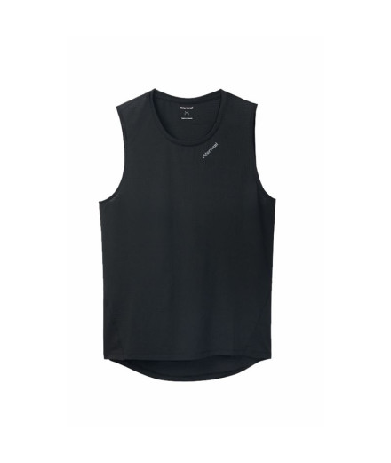 Camiseta de Trail Nnormal Race Tank Hombre Negro