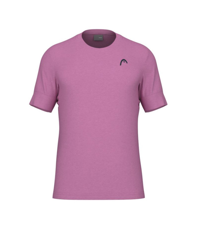 Camiseta de Tenis Head Play Tech Uni Hombre Lila