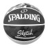 Pelota de Baloncesto Sketch Dribble Rubber Negro