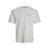 Camiseta Jack And Jones Lisa Cuello Redondo Hombre Blanco