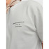 Camiseta Jack And Jones Lisa Cuello Redondo Hombre Blanco