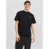Camiseta Jack And Jones Lisa Cuello Redondo Hombre Negro