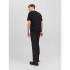 Camiseta Jack And Jones Lisa Cuello Redondo Hombre Negro