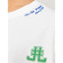 Camiseta Jack & Jones Jorcole Back Print Tee Ss Volume Mni Blanco