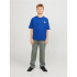 Camiseta Jack & Jones Jorcole Back Print Tee Ss Volume Mni Azul