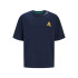 Camiseta Jack & Jones Jorcole Back Print Tee Ss Volume Mni Navy