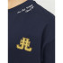 Camiseta Jack & Jones Jorcole Back Print Tee Ss Volume Mni Navy