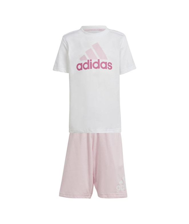 Conjunto adidas Lk Bl Co Set Infantil Blanco