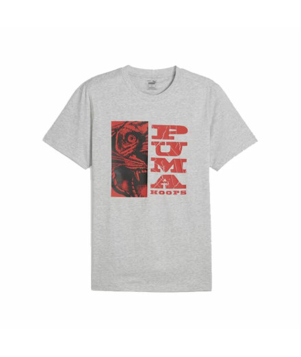 Camiseta de Baloncesto Puma The Hooper 3 Hombre Gris